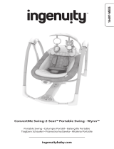 ingenuity ConvertMe Swing-2-Seat Portable Swing - Wynn Manuale del proprietario