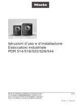Miele PDR 522 ROP Manuale utente