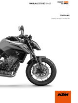 KTM 790 Duke Manuale del proprietario