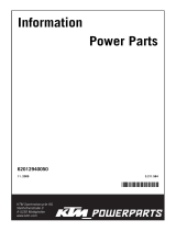 KTM 62012940050 Manuale del proprietario