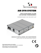 Tecnosystemi AIR DYN SYSTEM heat recovery Manuale del proprietario