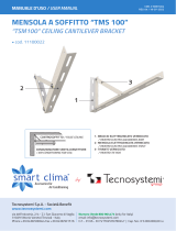 Tecnosystemi TMS 100 ceiling bracket Manuale del proprietario