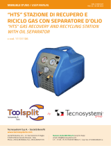 Tecnosystemi HTS gas recovery and recycling station Manuale del proprietario