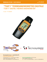 Tecnosystemi TSAT1 digital thermoanemometer Manuale del proprietario