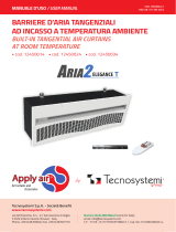 Tecnosystemi Built-in tangential air curtain at room temperature Manuale del proprietario