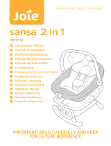 Jole Sansa 2 in 1 Swing and Rocker Manuale utente