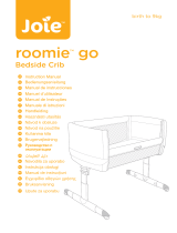 Joie Roomie Go Bedside Crib Clay Manuale utente