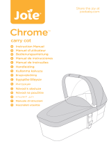 Jole chrome™ carry cot Manuale utente