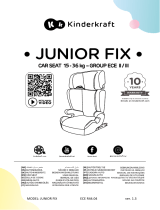 Kinderkraft JUNIOR FIX i-Size Manuale utente