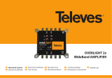 Televes Overlight WideBand Amplifier 13 dB, (1 satellite) 250...2400 MHz Manuale utente