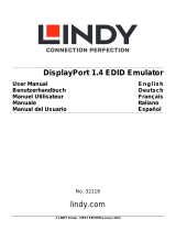 Lindy DisplayPort 1.4 EDID Emulator Manuale utente