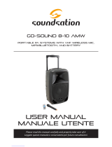 soundsation GO-SOUND 10AMW Manuale utente