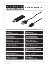 Konig Electronic CMP-PCTOTV10 Manuale utente