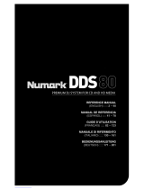 Numark DDS80 Manuale del proprietario