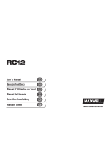 Maxwell RC12 Manuale utente