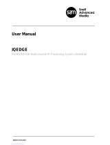 Snell Advanced Media IQEDGE-40-18B Manuale utente