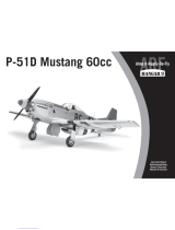 Hangar 9 P-51D Mustang 40 ARF Manuale del proprietario
