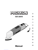 Proxxon OZI 220/E Manuale utente