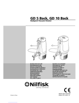 Nilfisk GD 10 BACK Manuale utente