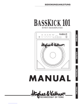 Hughes & Kettner Bass Kick 101 Manuale utente