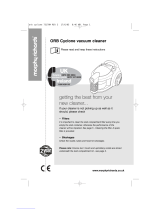 Morphy Richards ORB CYCLONE VACUUM CLEANER - REV 3 Manuale utente