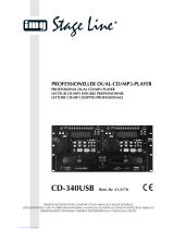 IMG Stage Line CD-340USB Manuale utente