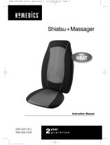HoMedics Shiatsu Plus Massager w/ Heat Manuale utente