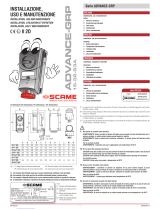 Scame electrical solutions ADVANCE-GRP Series Installation, Use And Maintenance Manual