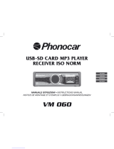 Phonocar VM 060 Manuale utente