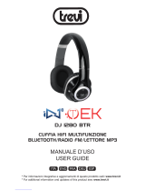 Trevi DJ 1280 BTR Manuale utente