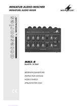 Monacor accessories MMX-8 Manuale utente