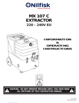 Nilfisk-ALTO MX 107C Manuale utente