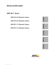 Axis Communications M1114 Manuale utente