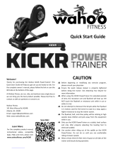 Wahoo KICKR Power Trainer Guida Rapida