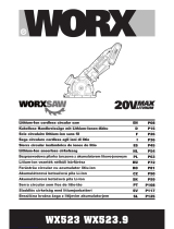 Worx WX523 WorxSaw Manuale utente