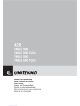 Unitekno TABLE 900 PLUS Manuale utente