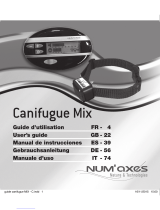 Num'axes CANIFUGUE Mix Manuale utente