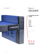 MGE UPS Systems PULSAR EVOLUTION 3000 Manuale utente