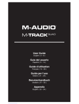 M-Audio M-Track Quad Manuale utente