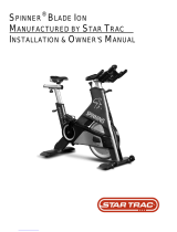 Star Trac SPINNER BLADE ION 7220 Series Installation & Owner's Manual