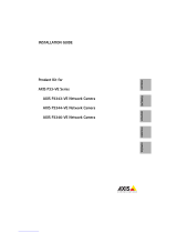 Axis P33-VE series Manuale utente