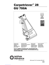 Nilfisk-Advance GU 700A Instructions For Use Manual