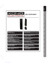 König SEC-DVRCAM10 Manuale utente