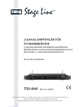 Stageline TXS-860 Manuale utente