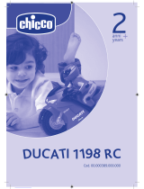 Chicco DUCATI 1198 RC Manuale utente