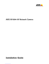 Axis AXIS M-1004W Guida d'installazione