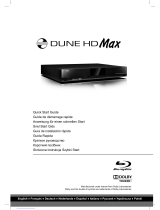 DUNE Max 4K Manuale utente
