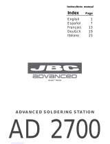 jbc AD 2700 Manuale utente