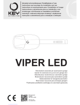Key Gates VIPER LED VIP10U Guida utente