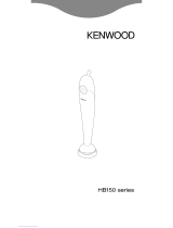 Kenwood HB150 series Manuale utente
